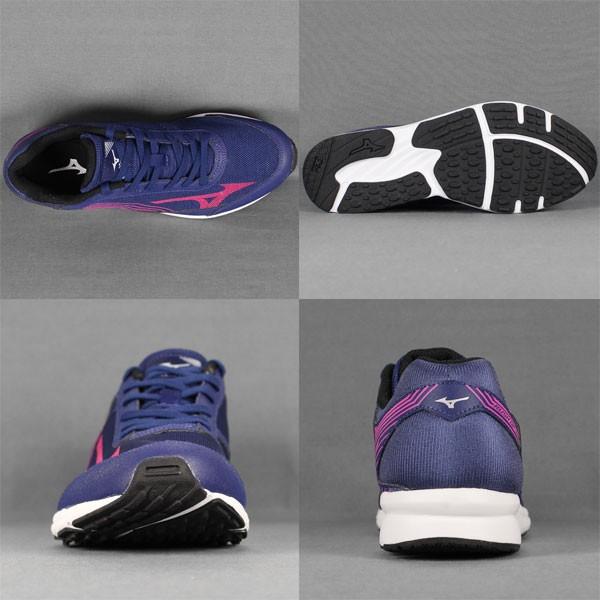 Mizuno アップシューズ ネイビー/ピンク MIZUNO（ミズノ） ラッシュアップ 3 ネイビー×ピンク 【MIZUNO|ミズノ