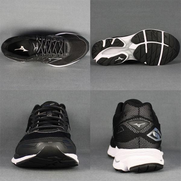 新品未使用 ミズノ ウエーブライダー20 SW  27 MIZUNO（ミズノ） ウエーブライダー 20 SW ブラック×ブラック 【MIZUNO