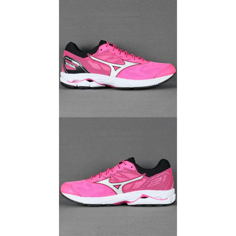 MIZUNO（ミズノ） レディース ウエーブライダー 21 ピンク×ホワイト