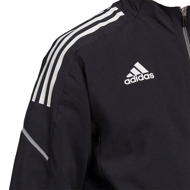 Condivo21 Primeblue プレゼンテーションジャケット ブラック サッカーフットサルウェアーjdg15 Gh アディダス Adidas 90 Off