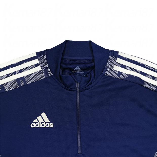 CONDIVO21 PRIMEBLUE トレーニングトップ　チームネイビーブルー　【adidas|アディダス】サッカーフットサルウェアーjdg18-g