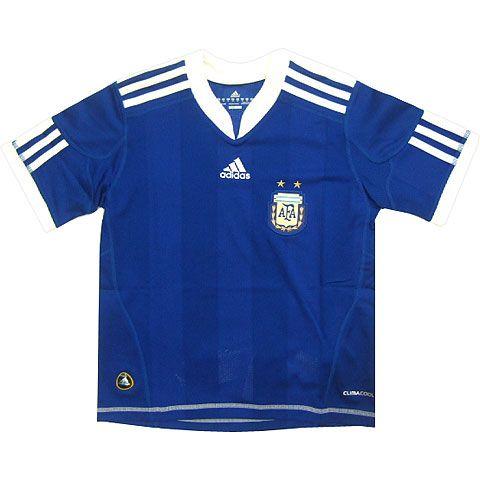 adidas（アディダス） アルゼンチン代表 2010 アウェイ キッズジュニア