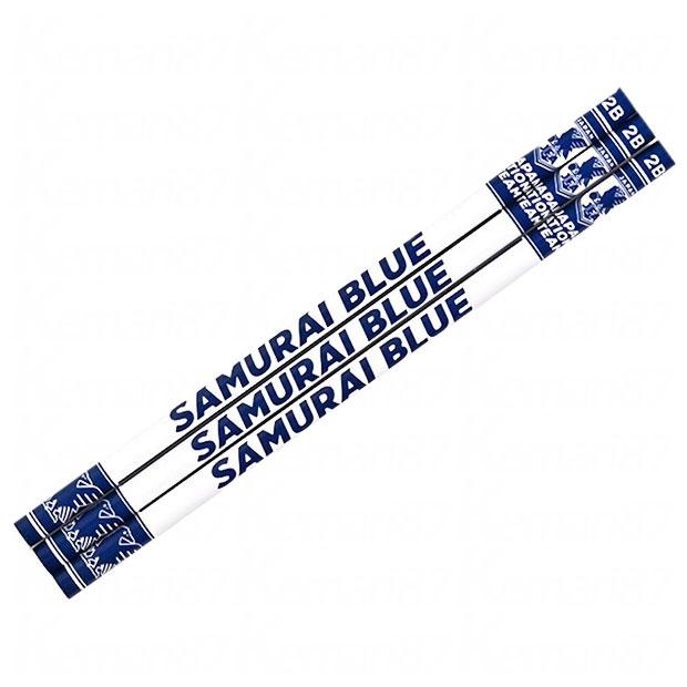 サッカー日本代表 えんぴつ 3本セット サッカー日本代表アクセサリー