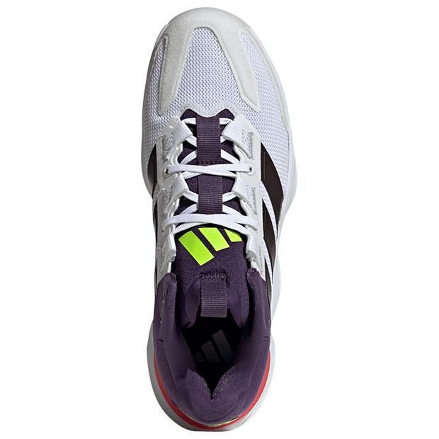 adidas コート スタビル フットウェアホワイト×オーロラ