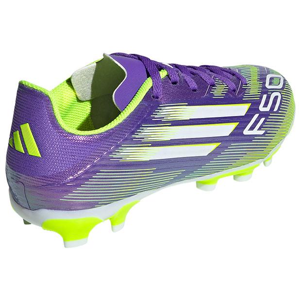 adidas F50 サッカー ホワイト/パープル/ブラック 26cm adidas アディダス F50 MESSI ELITE FG(ホワイト×ブラック