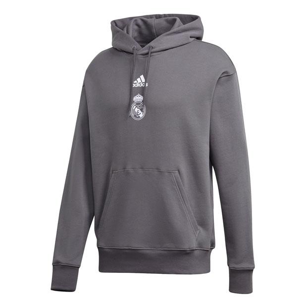 adidas（アディダス） レアルマドリッド SSP フーディー グレー