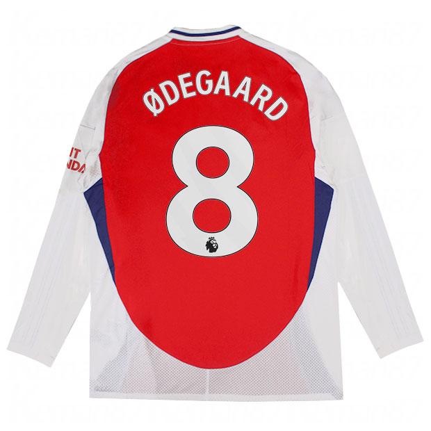 adidas アーセナル 24-25 ホーム 長袖レプリカユニフォーム 8