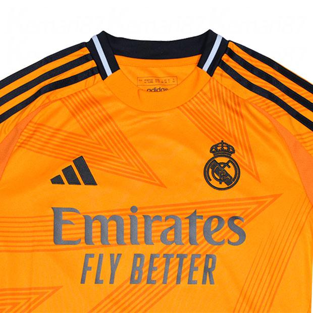 adidas ジュニア レアルマドリッド 24-25 アウェイ 半袖レプリカ