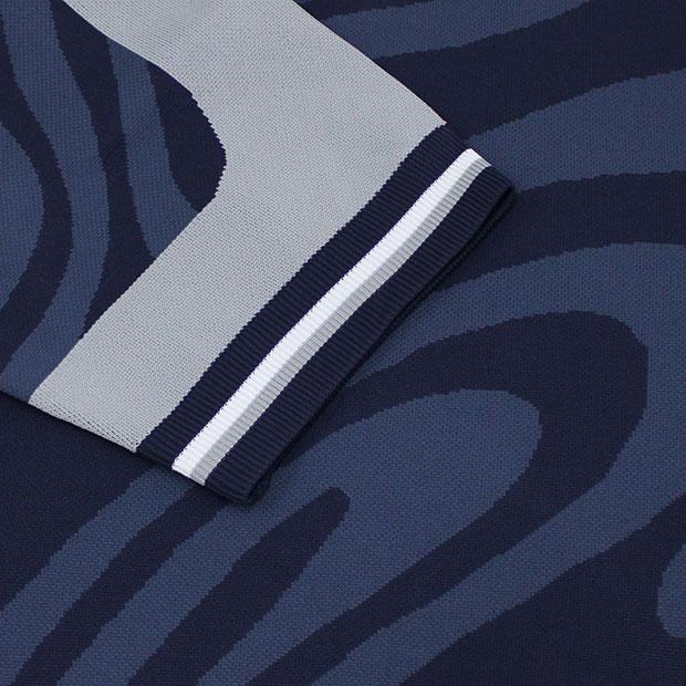 サッカー日本代表 INNOCENT LINE ニットポロシャツ SAMURAI BLUE