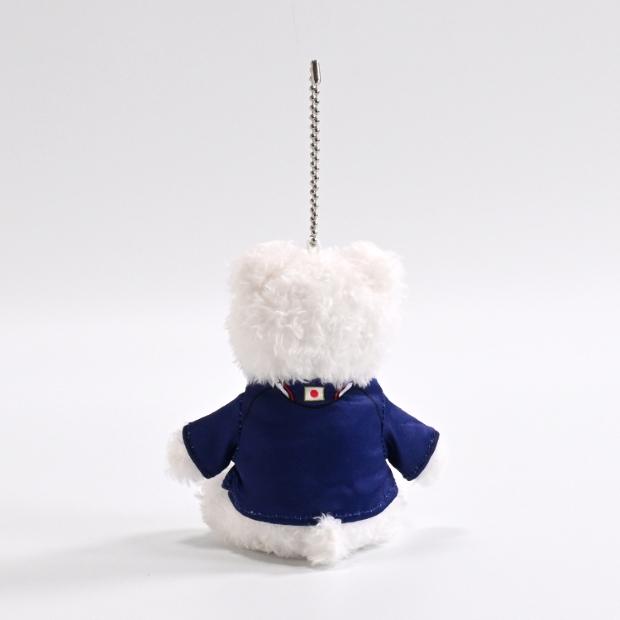 サッカー日本代表 ユニフォームベアキーホルダー 2026 SAMURAI BLUE