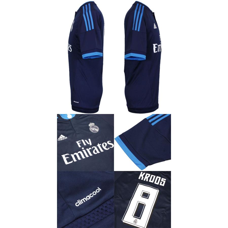 adidas レアルマドリッド 15-16 3rd 半袖レプリカユニフォーム 8