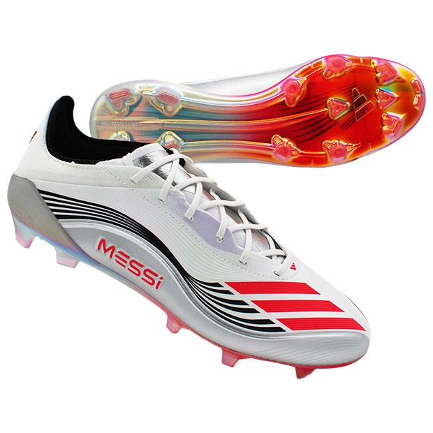 Messi サッカー用スパイク ホワイト/レッド 楽天市場】アディダス エックス スピードポータル MESSI.1 FG