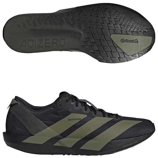 adidas（アディダス） アディゼロ ジャパン 9 コアブラック×フォーカス