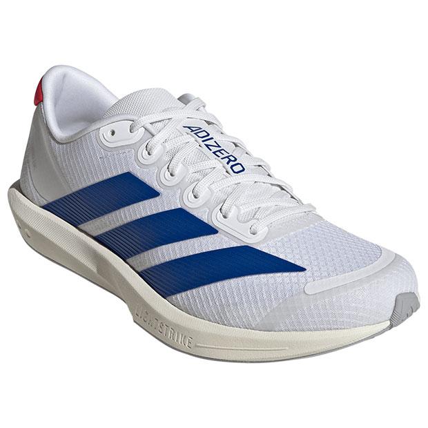 アディゼロ BK ランニング フットウェアホワイト×チームロイヤルブルー 【adidas|アディダス】ランニングシューズjq1677の画像