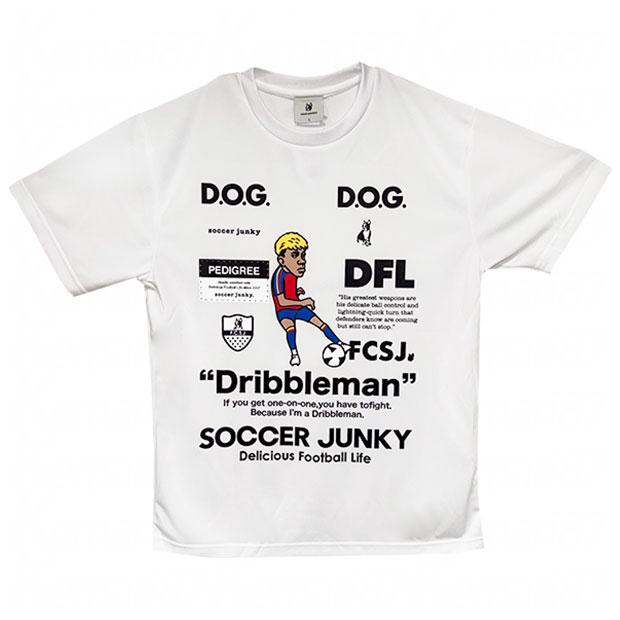 SoccerJunky（サッカージャンキー） Dribbleman+9 半袖ワークアウトT