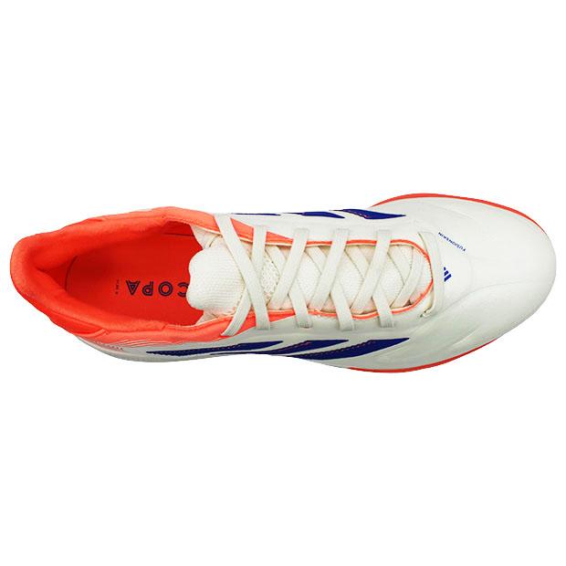 コパ ピュア 3 PRO TF オフホワイト×ルシッドブルー 【adidas|アディダス】サッカーフットサルトレーニングシューズjr2833の画像