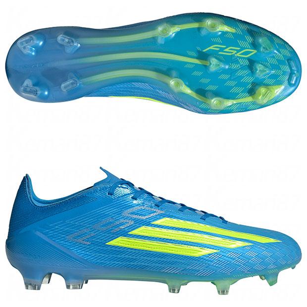 S*b様 アディゼロ F50 ELITE LEATHER FG 20 adidas（アディダス） F50 ELITE FG ルシッドレイブルー×チーム