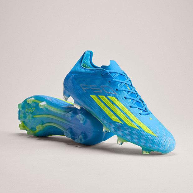 adidas（アディダス） F50 ELITE FG ルシッドレイブルー×チーム