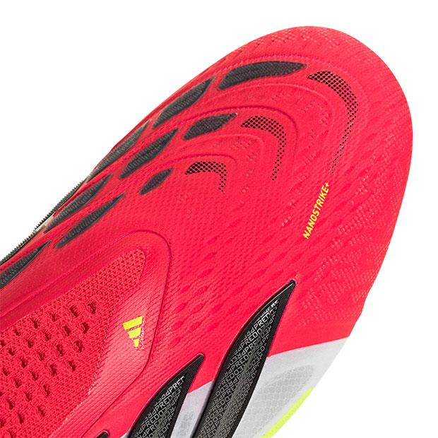 プレデター ELITE LL AG ルシッドレッド×コアブラック 【adidas|アディダス】サッカースパイクjr7838の画像