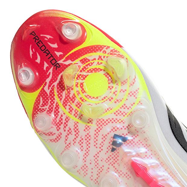 プレデター ELITE LL AG ルシッドレッド×コアブラック 【adidas|アディダス】サッカースパイクjr7838の画像