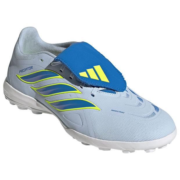 プレデター LEAGUE FT TF クリスタルスカイ×レイブルー 【adidas|アディダス】サッカーフットサルトレーニングシューズjr7874の画像