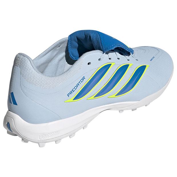 プレデター LEAGUE FT TF クリスタルスカイ×レイブルー 【adidas|アディダス】サッカーフットサルトレーニングシューズjr7874の画像