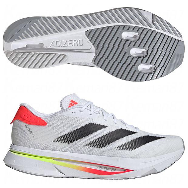 adidas（アディダス） アディゼロ SL2 M フットウェアホワイト×コア