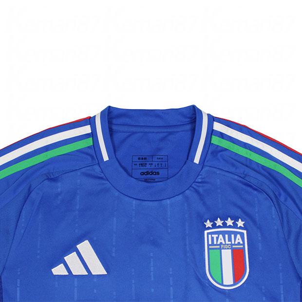 adidas イタリア代表 2024 ホーム 半袖レプリカユニフォーム 14