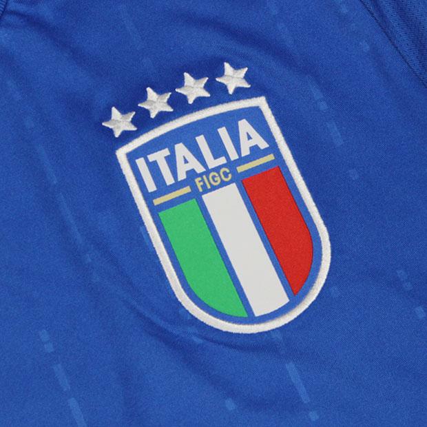 【正規品】イタリア代表 2024 ホーム ユニフォーム キエーザ ディマルコ イタリア代表 24 ホームユニフォーム - 長袖 DiMarco 3 プリント