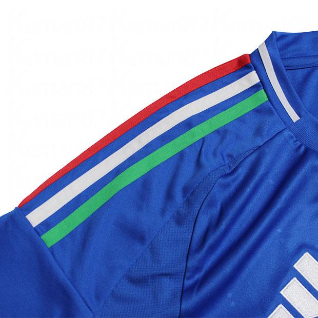 adidas イタリア代表 2024 ホーム 半袖レプリカユニフォーム 14