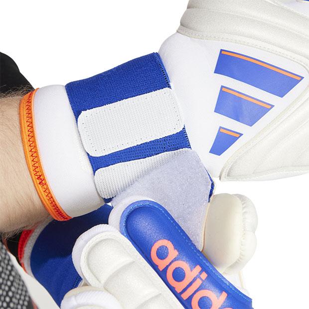 コパ|GKグローブ|プロ　ホワイト×ルシッドブルー　【adidas|アディダス】サッカーゴールキーパーグローブjsx56-is7585 adidas（アディダス） コパ GKグローブ プロ ホワイト×ルシッドブルー