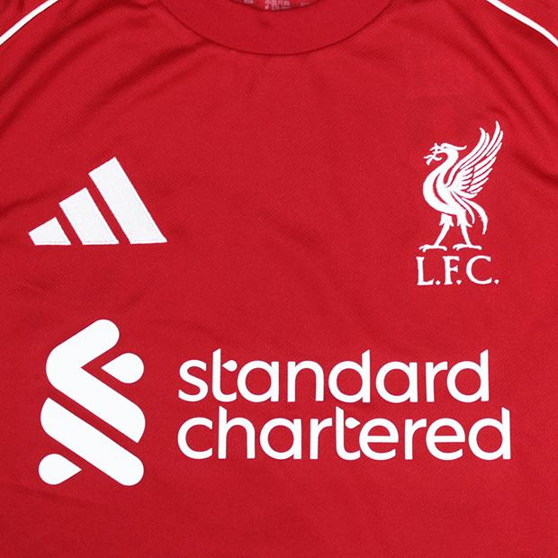 【新品未使用】リヴァプール25-26 ホームユニフォーム　ヴィルツ　CL 25-26 リバプール No.7 ヴィルツ】レプリカユニフォーム | 激安