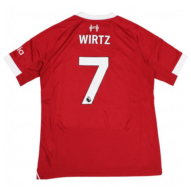 adidas ジュニア リバプール 25-26 ホーム 半袖レプリカユニフォーム 7