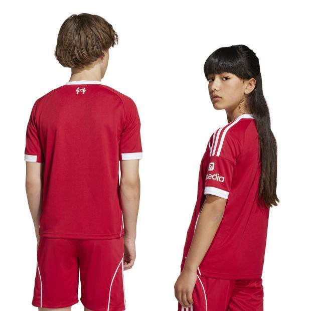 adidas（アディダス） ジュニア リバプール 25-26 ホーム 半袖レプリカ