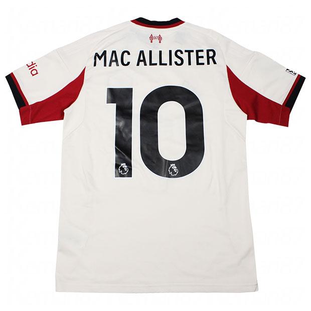 リヴァプールユニフォームアウェイ25-26 マックアリスタ