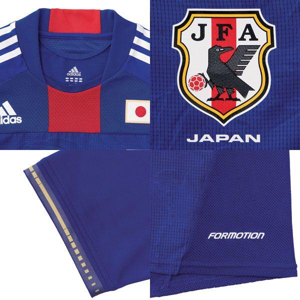 日本代表 2010 ホーム オーセンティック半袖ユニフォーム　FM　【adidas|アディダス】サッカー日本代表ウェアーkf926-p67398