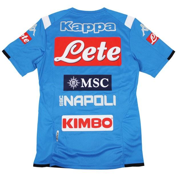 Kappa ナポリ 19-20 半袖トレーニングシャツ ナポリブルー