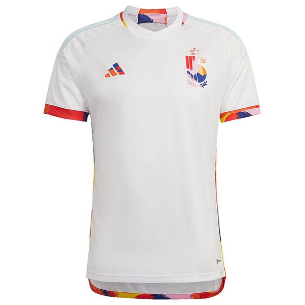 【希少】ベルギー代表アウェイユニフォームレプリカL adidas（アディダス） ベルギー代表 2022 アウェイ 半袖レプリカ