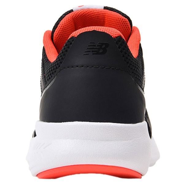 New Balance（ニューバランス） ジュニア KJ570 BOY ブラック×オレンジ
