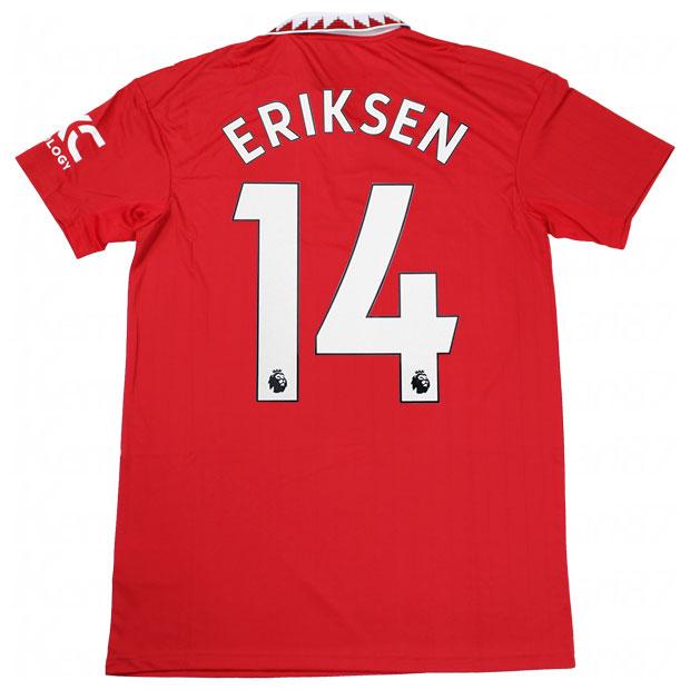 adidas - 【エリクセン Eriksen】マンチェスターユナイテッド　ユニフォーム マンチェスターユナイテッド 24-25 ホーム 半袖 ユニフォーム No