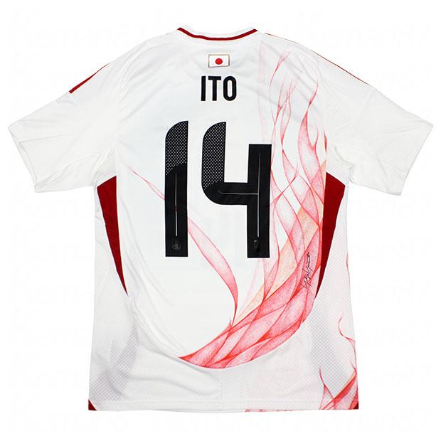 adidas 日本代表 サッカーシャツ 背番号14 伊東純也 アディダス サッカー日本代表 2024 ホーム レプリカ