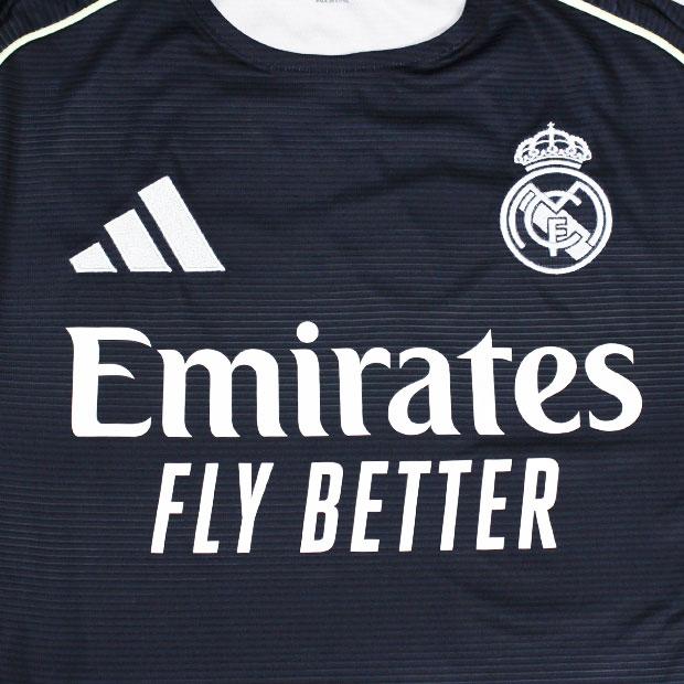 レアル・マドリード アウェイ 長袖 5番 ベリンガム 25/26 adidas レアルマドリッド 25-26 アウェイ 長袖レプリカ