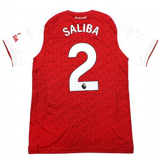 アーセナル 25-26 ホーム 半袖レプリカユニフォーム　2.ウィリアン・サリバ　【adidas|アディダス】クラブチームレプリカウェアーksj38-ji9517-2-s adidas（アディダス） アーセナル 25-26 ホーム 半袖レプリカ