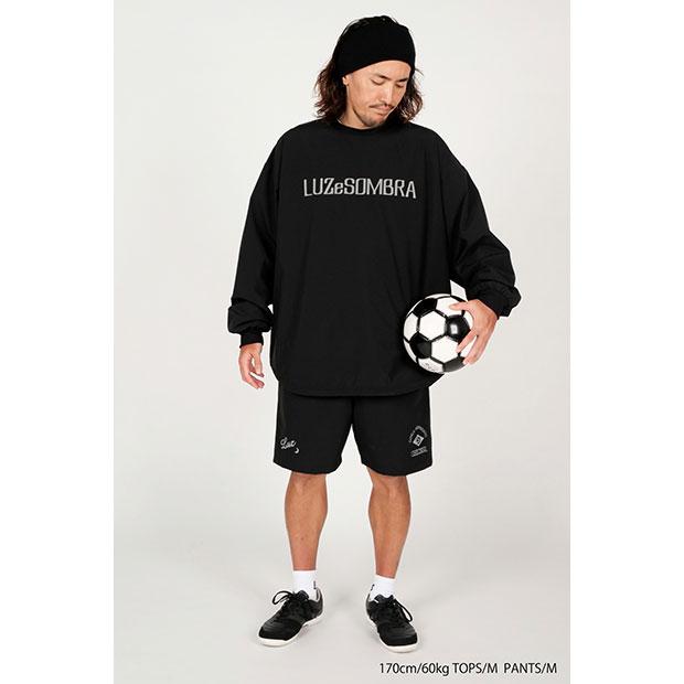 ストレッチタフタ トゥービッグクルートップ　ブラック　【LUZ e SOMBRA|ルースイソンブラ】サッカーフットサルウェアーl1242102-blk_2