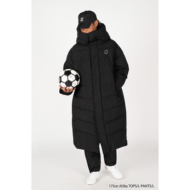 ルースイソンブラ TWM ライトテックベンチコート ブラック×チャコール