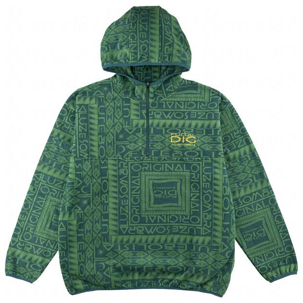 ルースイソンブラ（LUZ e SOMBRA） 【爆買】FD ONE フリースハーフZIP