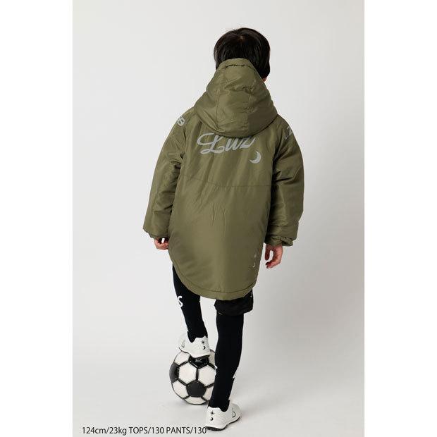 LUZ e SOMBRA　インナーコットンジャケット　カーキ　サイズM ルースイソンブラ（LUZ e SOMBRA） ジュニア STANDARD シックインナー