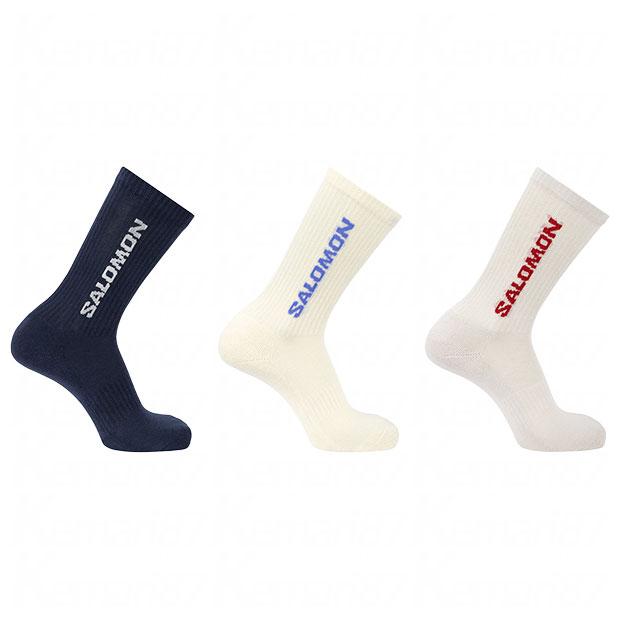 SALOMON（サロモン） EVERYDAY CREW 3-PACK クルーソックス 3足組 