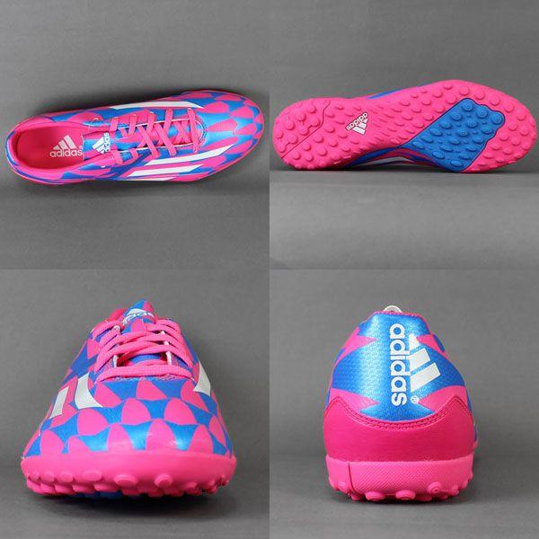 adidas（アディダス） F10 TF ソーラーピンク×コアホワイト 【adidas
