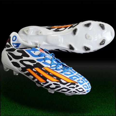 adidas アディゼロ F50 FG LM WC ランニングホワイト×ソーラー adidas アディゼロ F50 FG LM WC ランニングホワイト×ソーラー